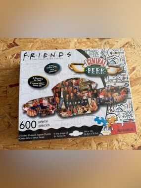 FRIENDS Central Perk Collage Puzzle - Multicolor Box Art
